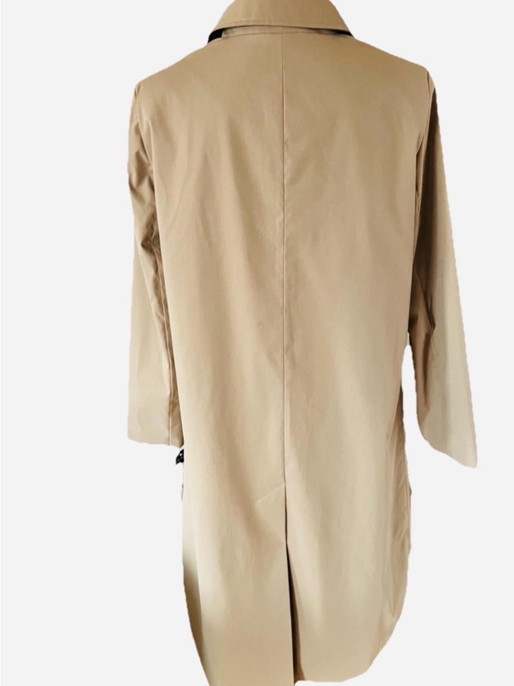 Ralph Lauren Trench Coat Jacket Womens Size M Color Sand - Retail $200 - Picture 9 of 10